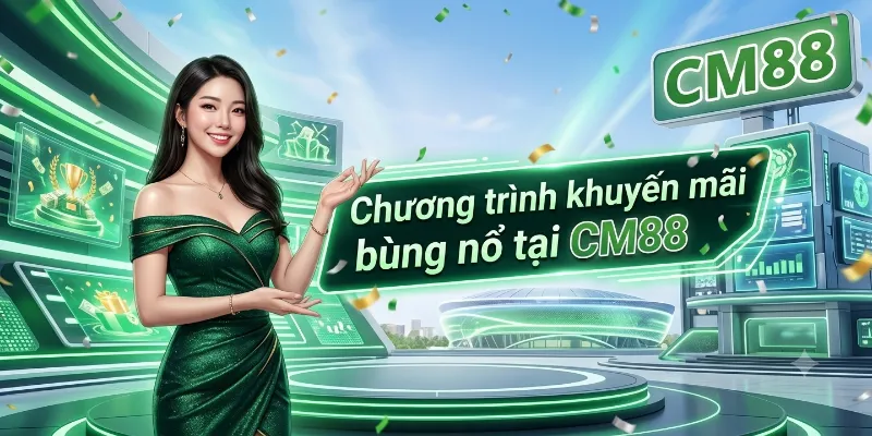 Chương trình khuyến mãi bùng nổ tại CM88